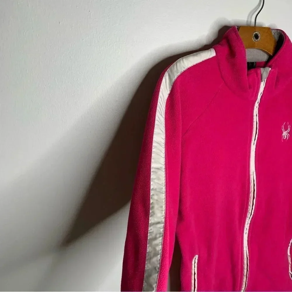 Girls Spyder Full Zip Fleece Jacket